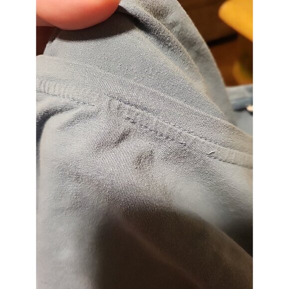 Patagonia Kamala Midi T-Shirt Dress Purple/Blue Side Pockets Womens L Minimalist - Picture 7 of 7